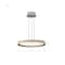 Nuvo Bandon, 20 Inch LED Pendant, Gray with Off White Wrap, Acrylic Lens 62/3021 - alternate 7